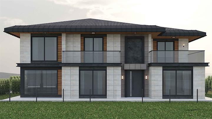 Can Villas, dış cephe görselleştirmesi