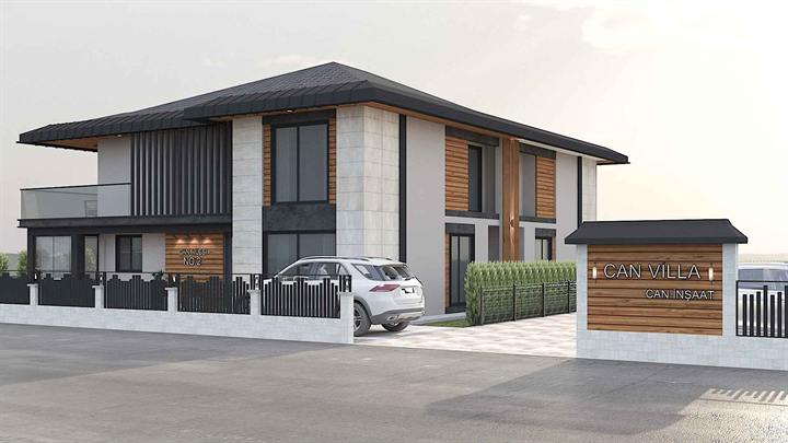 Can Villas, dış cephe görselleştirmesi