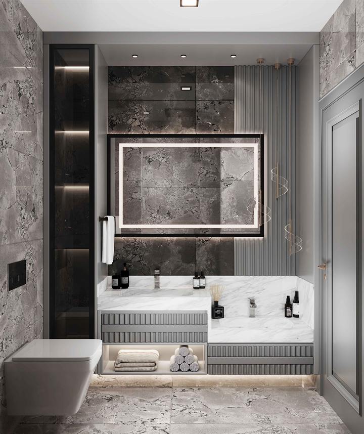 Can Villas i̇ç mekân görselleştirmesi