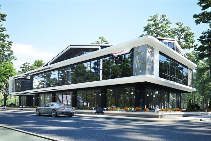 Meram Office, dış cephe görselleştirmesi